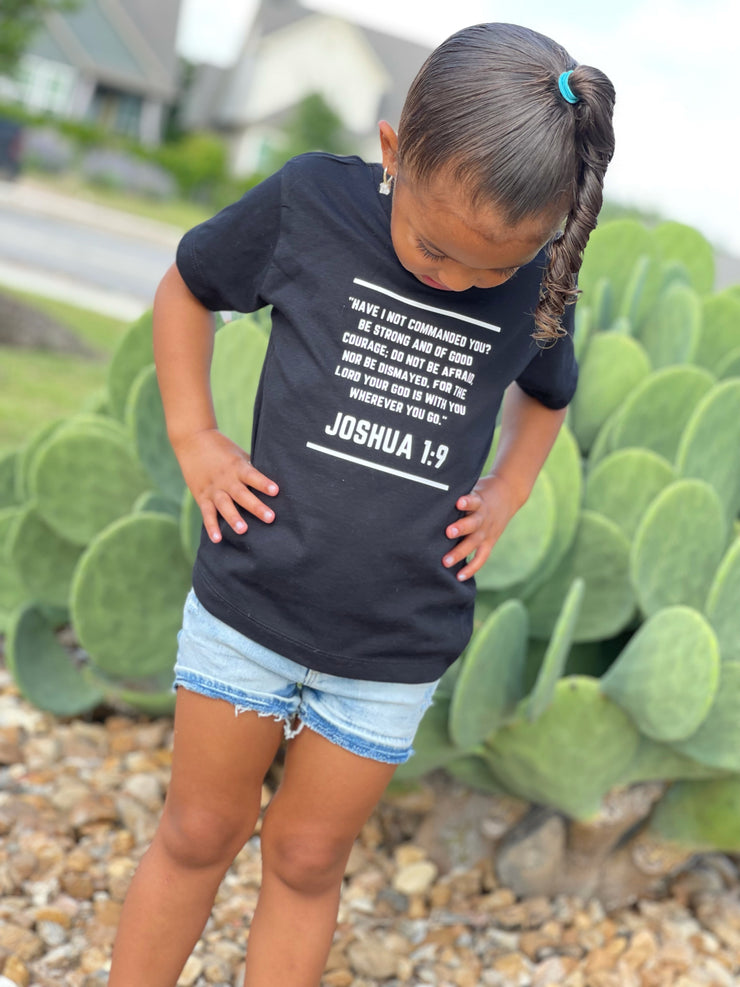 Joshua 1:9 Kids Shirts