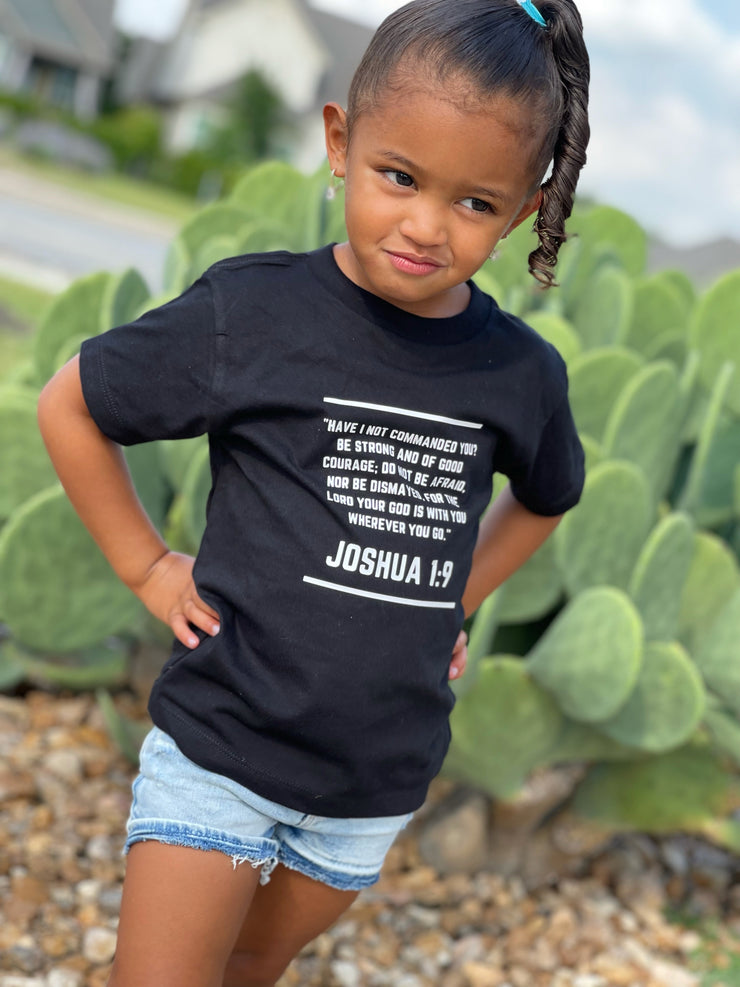 Joshua 1:9 Kids Shirts