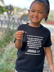 Joshua 1:9 Kids Shirts